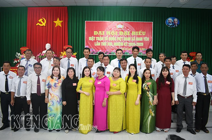 Đại hội Mặt trận xã Nam Yên, điểm chỉ đạo của huyện An Biên